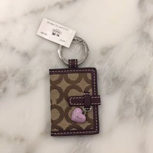 Coach Photo Keychain